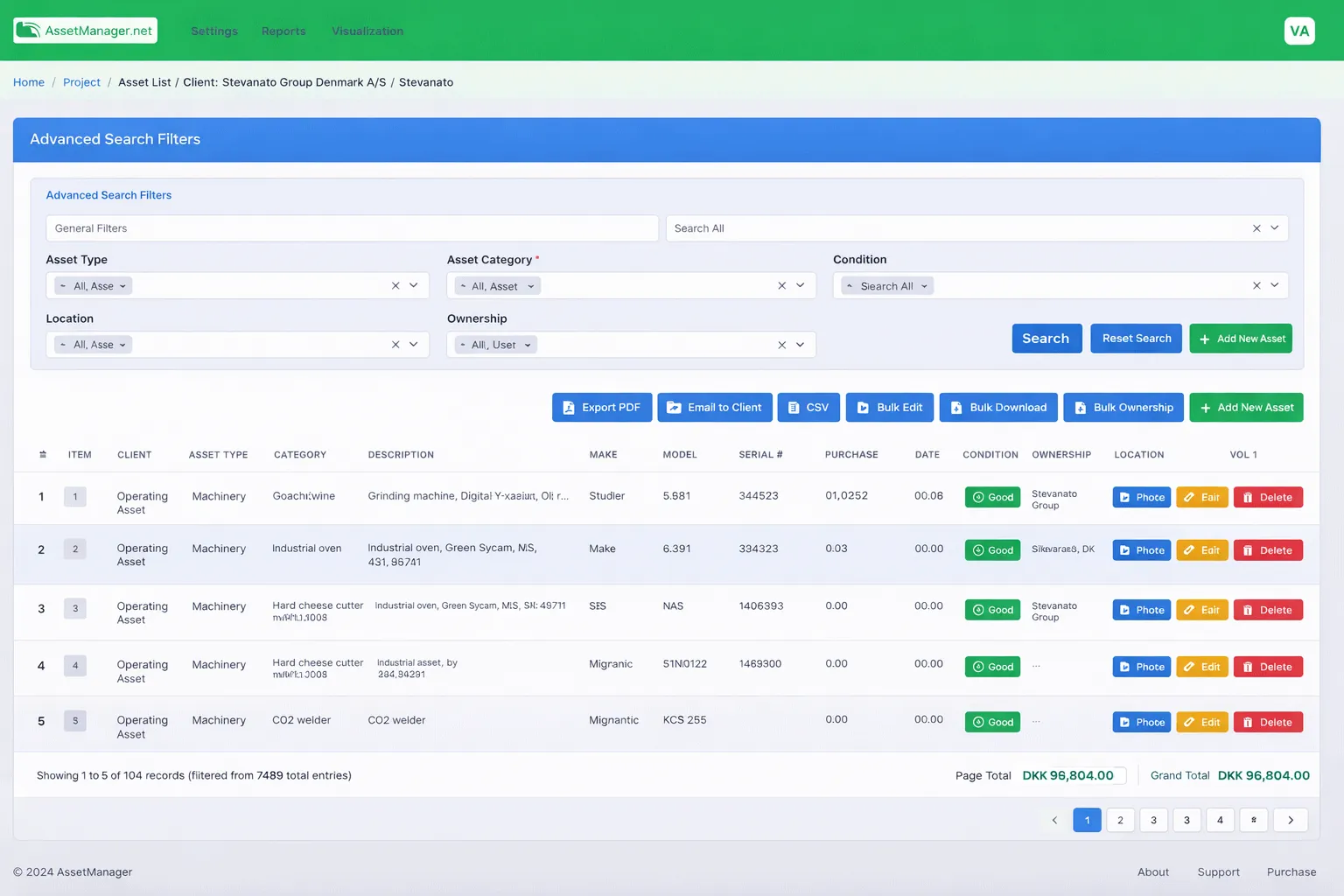 Asset Valuation & Reporting Platform - Asset Valuation built with Laravel, Tailwind CSS, MySQL, Excel Import Pipelines, Excel Creation, PDF Generation, Image Processing, Role-Based Access Control, Advanced Filtering & Reporting Engine