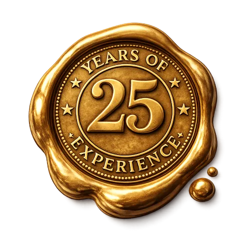 25 Years of Experience