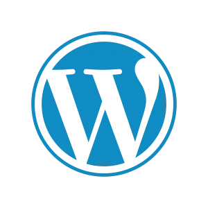 WordPress logo - CMS